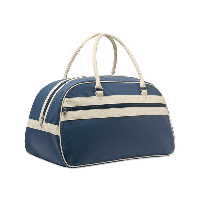 Sporttas van kunstleer, 21,5 liter, blauw