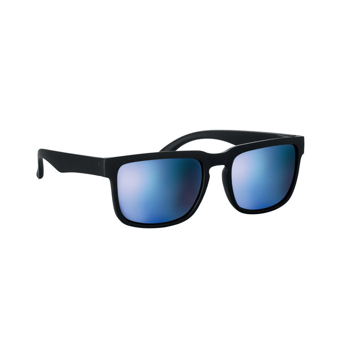 Festival zonnebril met spiegelglazen, blauw