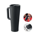 Juichbeker met ingebouwde toeter, 700 ml, zwart