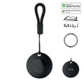 Smart finder sleutelhanger, waterdicht, zwart