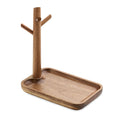 Sleutelhouder van acaciahout, hout