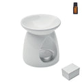 Keramische aromabrander set, wit