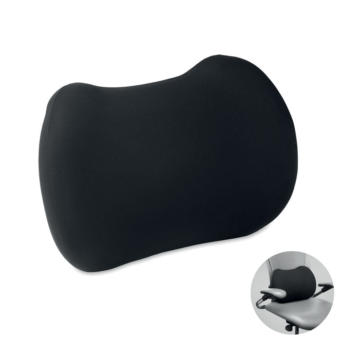 Ergonomisch kussen van traagschuim, zwart