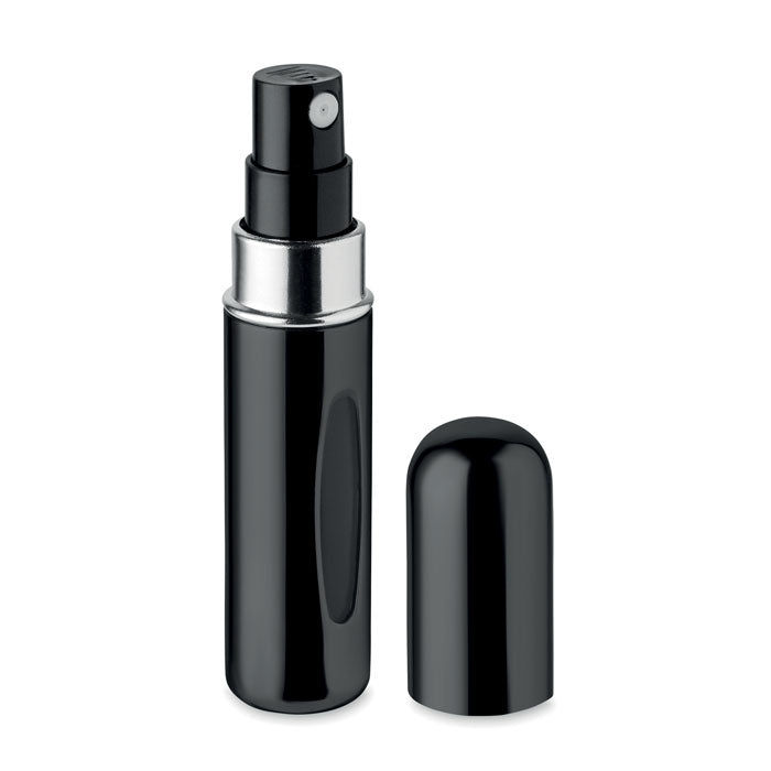 Navulbare parfumverstuiver, 5 ml, zwart