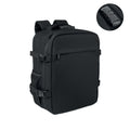 Laptoprugzak met cijferslot, 20 liter, zwart