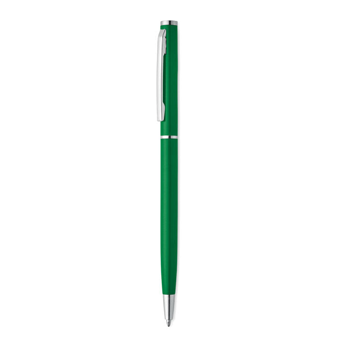 Balpen van gerecycled aluminium, groen