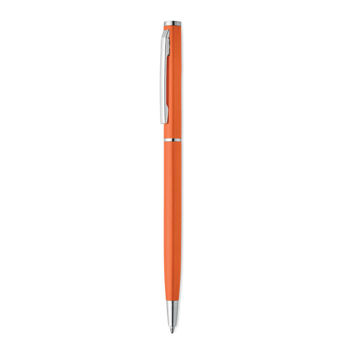 Balpen van gerecycled aluminium, oranje