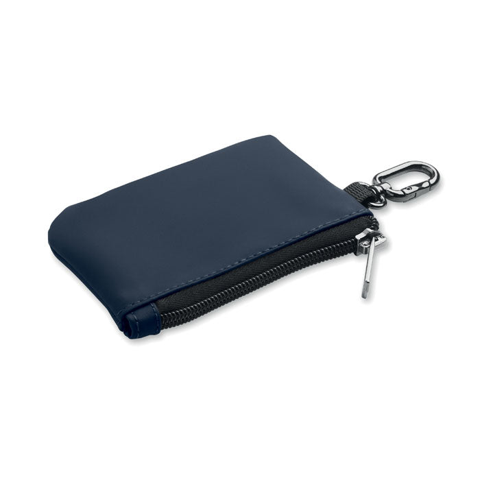 Sleuteletui met portemonnee, marineblauw