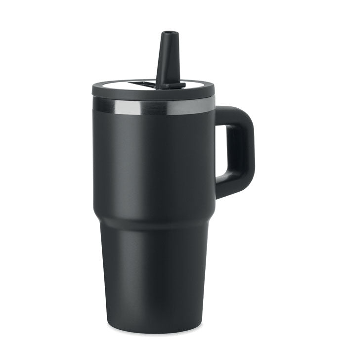 Dubbelwandige vacuüm beker, 500 ml, zwart