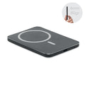 Ultradunne magnetische powerbank, 5000 mAh, zwart
