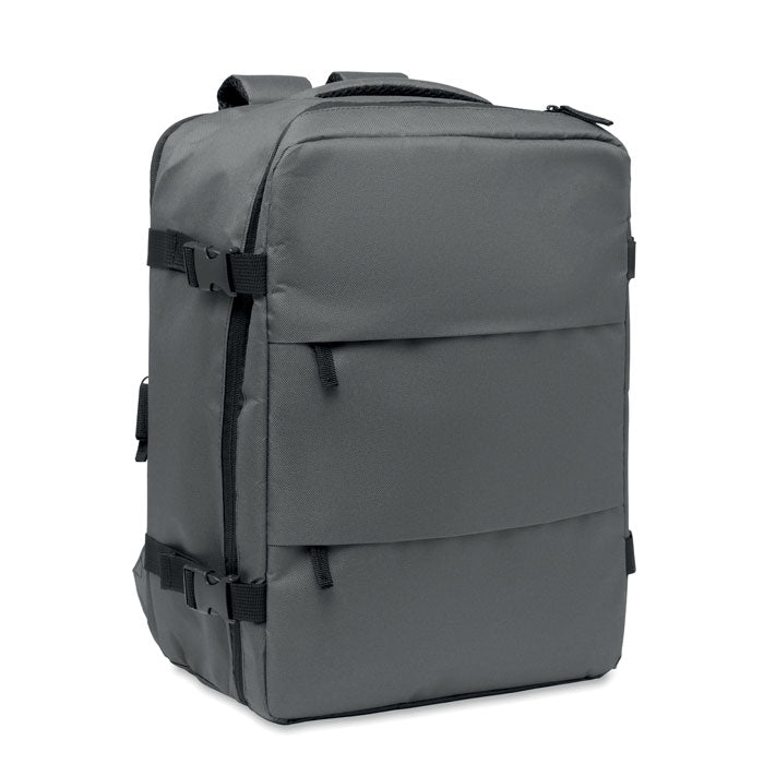 Handbagagerugzak met uitschuifbaar handvat, 20 liter, steengrijs