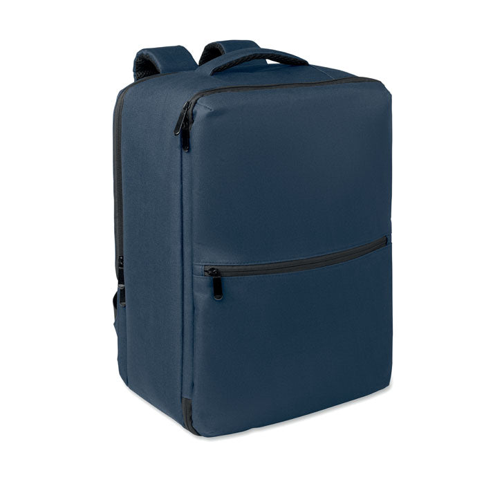 Rugzak met ingebouwde vacuumzak en pomp, marineblauw