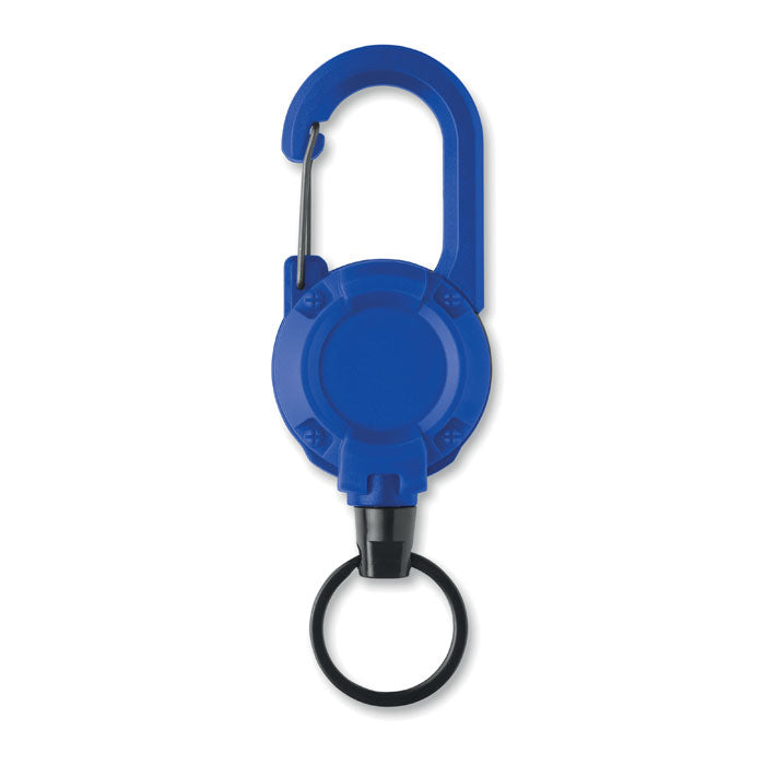 Uittrekbare badgehouder, 60 cm, royal blauw