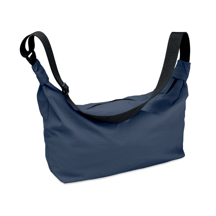 Crossbodytas van waterafstotend nylon, blauw