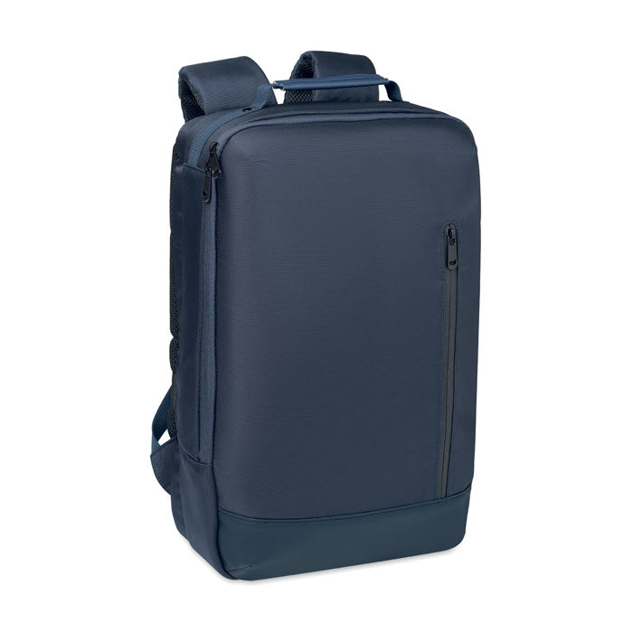 Compacte laptoprugzak in jacquard stof, 5 liter, blauw