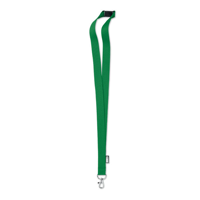 Keycord van gerecycled PET, groen