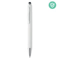 Stylus-balpen met antibacteriele coating, wit