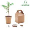 Inplantbaar zaadproduct met boomzaadjes, beige