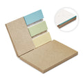 Memoblok met inplantbare kaft, extra dik, wit