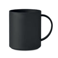 Herbruikbare mok, 300 ml, zwart