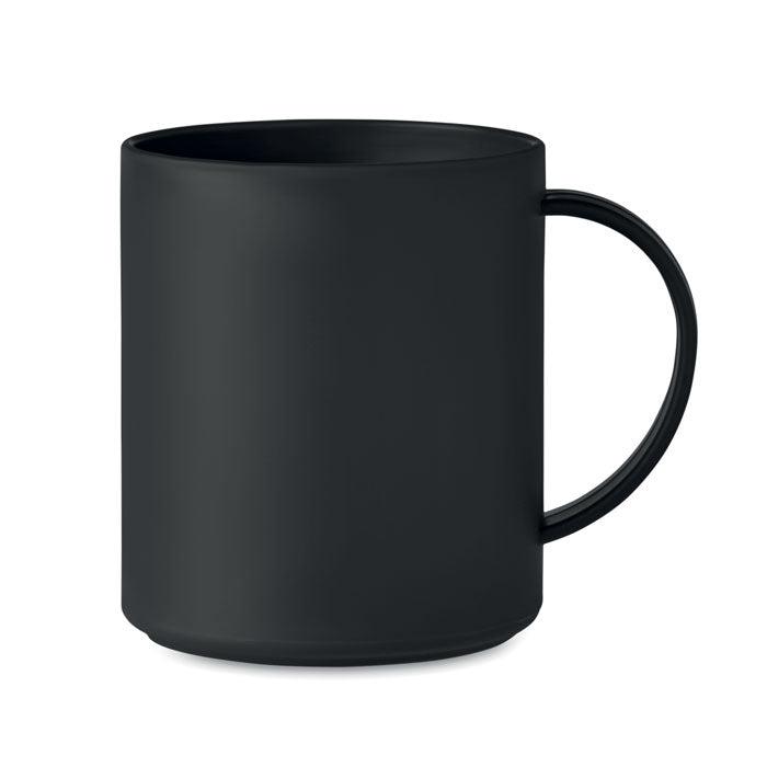 Herbruikbare mok, 300 ml, zwart