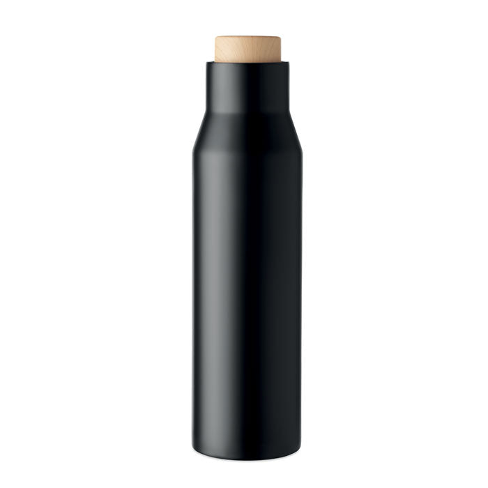 Thermosfles van roestvrij staal, 500 ml, zwart
