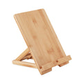 Opvouwbare standaard voor tablet of laptop, bamboe, hout