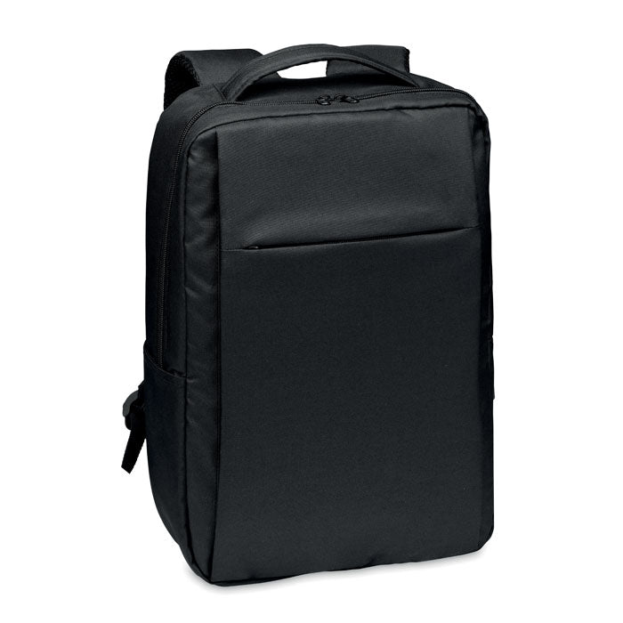 Laptoprugzak met USB-oplaadkabel, voor 15'' laptop, zwart