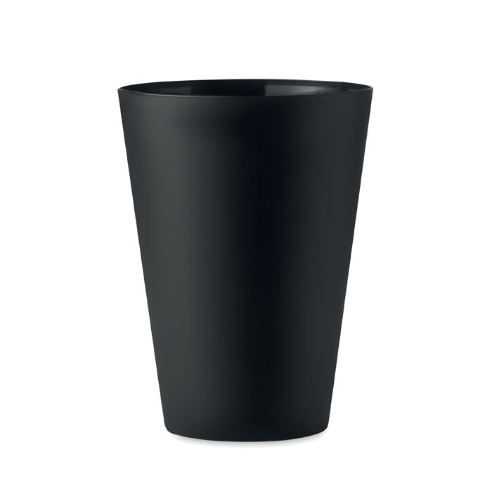Herbruikbare evenementenbeker, 300 ml, zwart