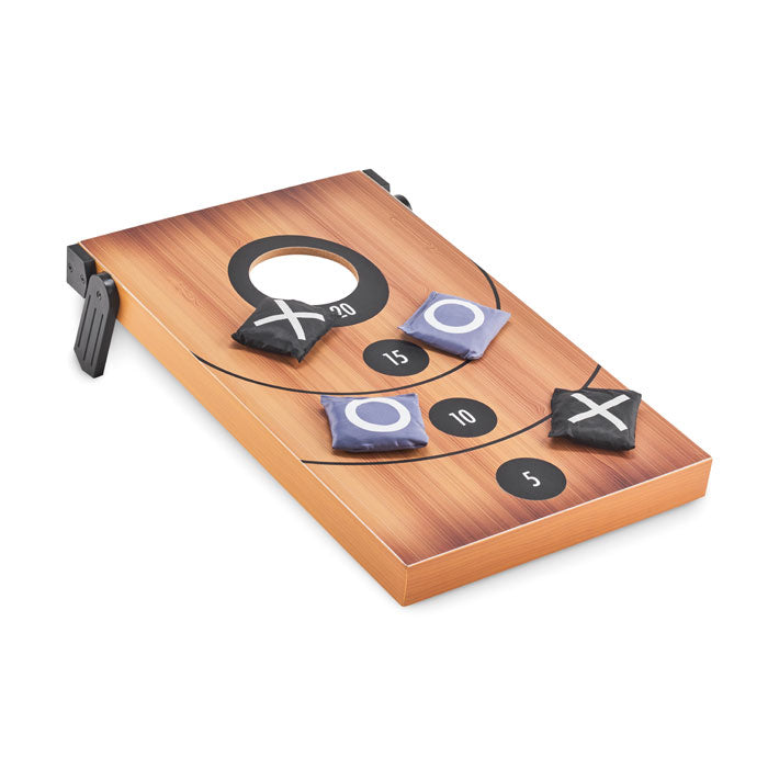 Cornhole werpspel, tweezijdig, hout