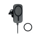 Draadloze autolader 10W met magnetische ring, zwart