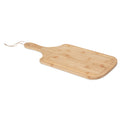Serveerplank van bamboe met jute ophangkoord, hout