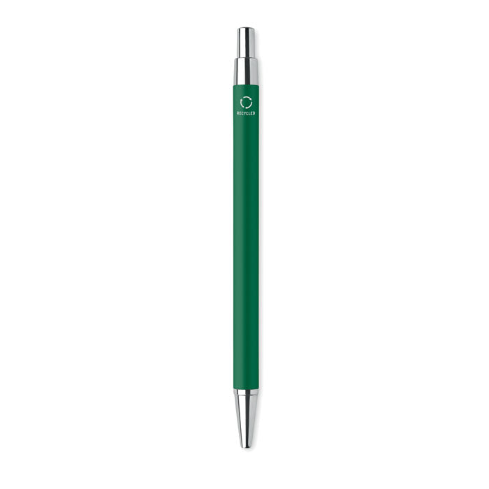 Balpen van gerecycled aluminium, groen
