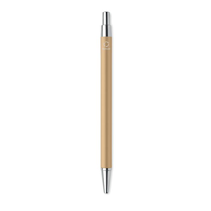 Balpen van gerecycled aluminium, goud