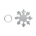 Multitool in sneeuwvlokvorm, titanium