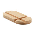 Telefoon- en tabletstandaard van bamboe, hout