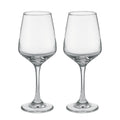 Wijnglazen, set van 2, transparant
