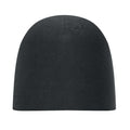 Beanie van katoen, zwart