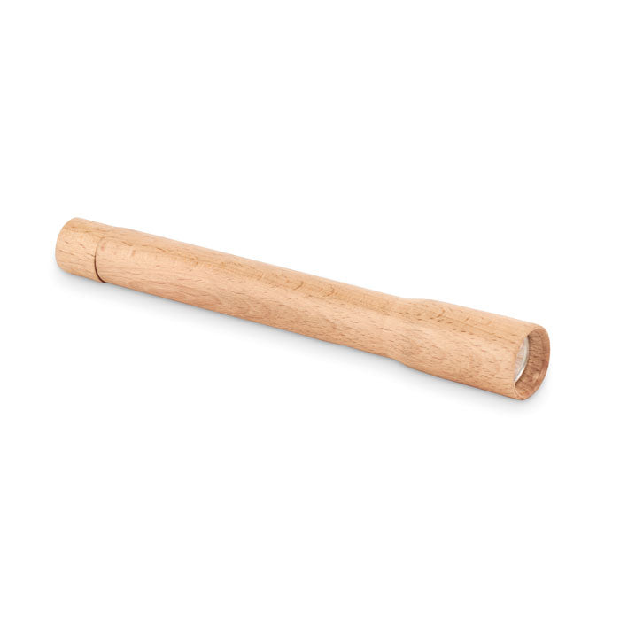 Zaklamp van beukenhout, hout