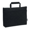 Laptoptas 15 inch van gerecycled vilt, zwart