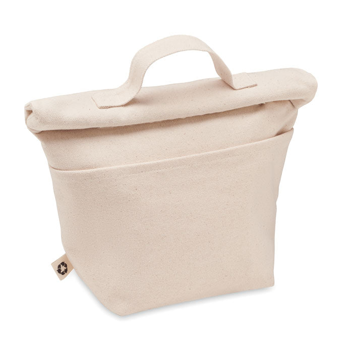 Lunchkoeltas met rolltop-sluiting, beige