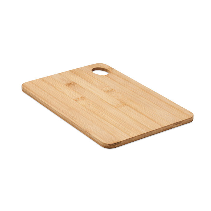 Snijplank groot van bamboe met ophangopening, hout