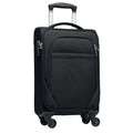 Handbagagetrolley van gerecycled polyester, zwart