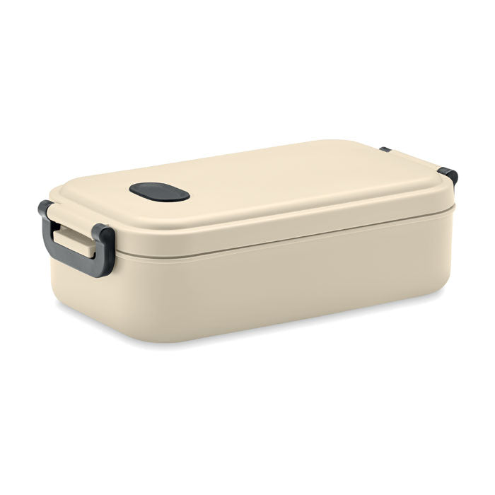 Lunchbox 800 ml, luchtdicht, beige