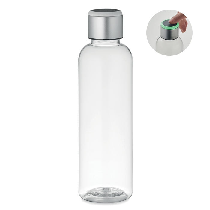 Drinkfles 500 ml BPA-vrij met drinkherinnering, transparant