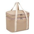 Koeltas met twee compartimenten, beige