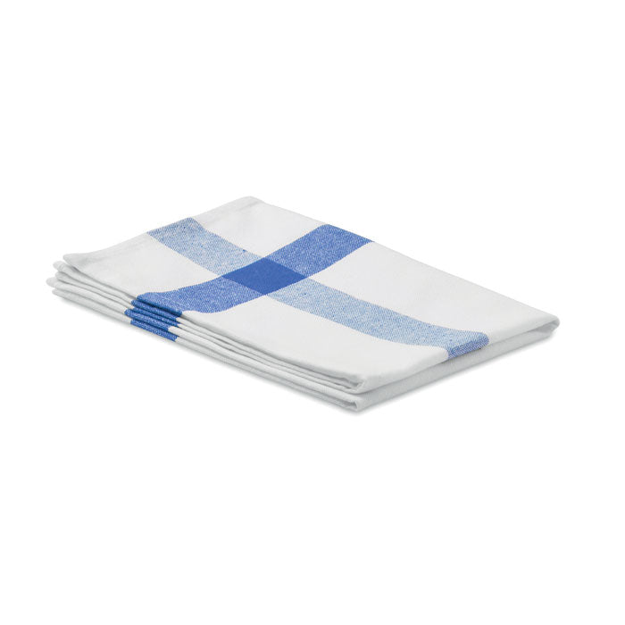Keukenhanddoek van gerecycled katoen, blauw