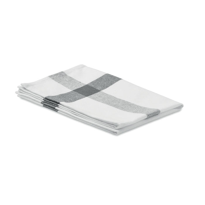 Keukenhanddoek van gerecycled katoen, grijs