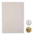 Gerecycled A4 papier met bloemenzaden, wit