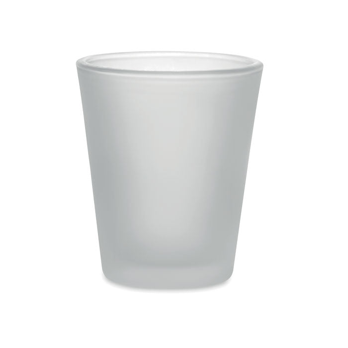Herbruikbaar shotglas, 44 ml, transparant wit